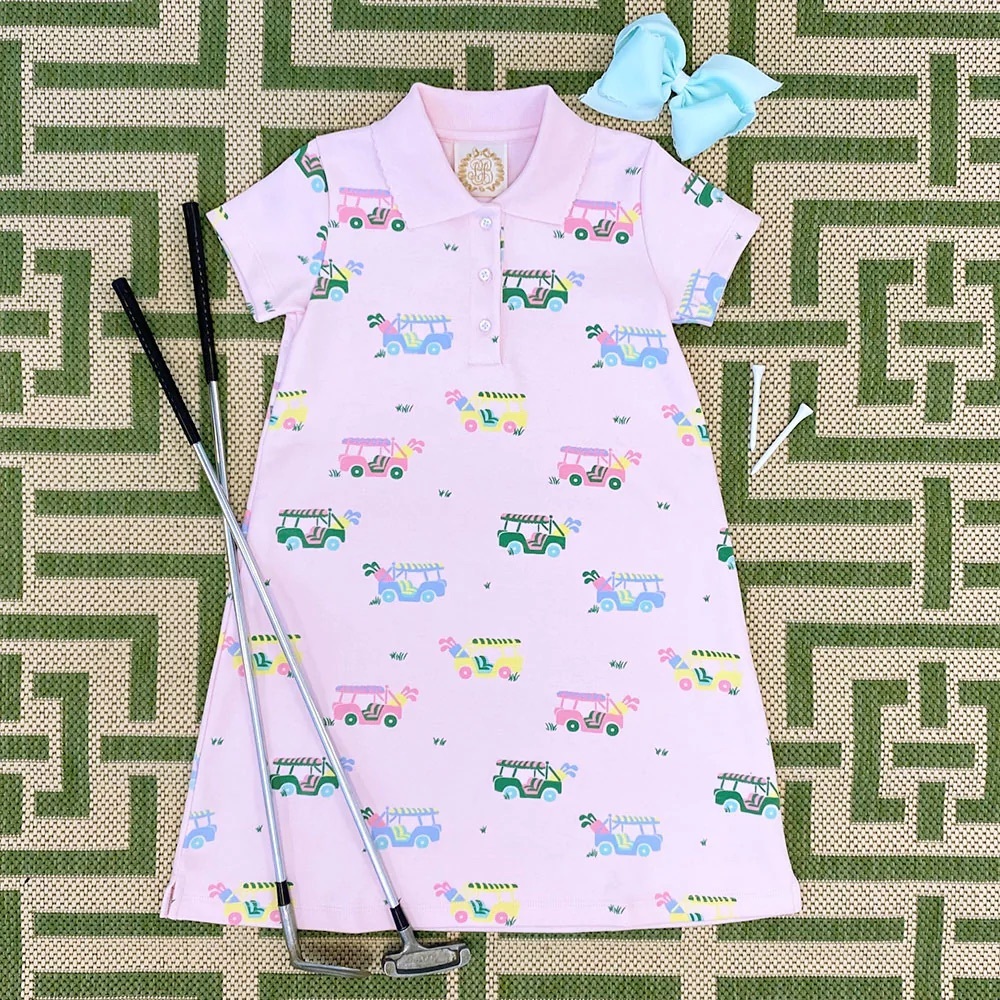 Maude's Polo Dress
Greenville Golf Buggy With Beale Street Blue NWT size 10